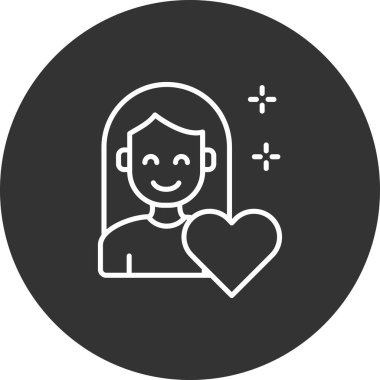 İnsan simgesinin vektör illüstrasyonu