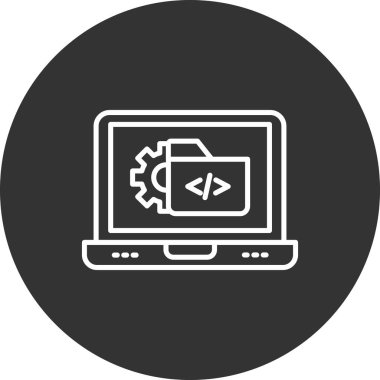 seo modern simgesinin vektör illüstrasyonu