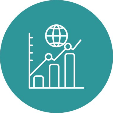 seo modern simgesinin vektör illüstrasyonu