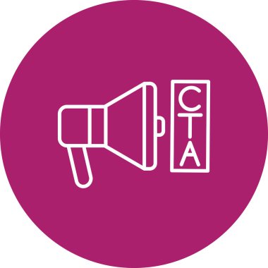 Konuşmacı. Web simgesi basit illüstrasyon