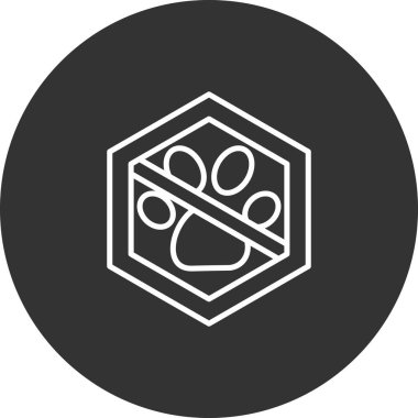 Gıda simgesinin vektör illüstrasyonu