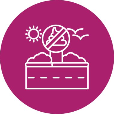 Güneş simgesinin vektör illüstrasyonu