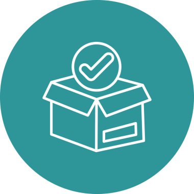 kutucuğu işaretle, vektör illüstrasyon tasarımı