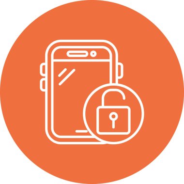 Modern simgenin vektör illüstrasyonu