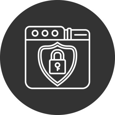 seo modern simgesinin vektör illüstrasyonu