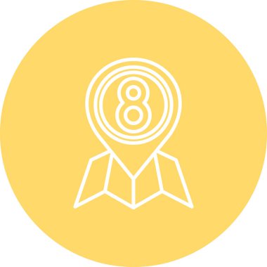 seo modern simgesinin vektör illüstrasyonu