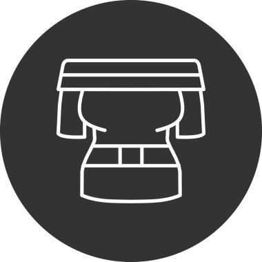 seo modern simgesinin vektör illüstrasyonu