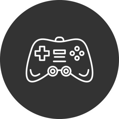 oyun denetleyici simgesi vektör çizimi