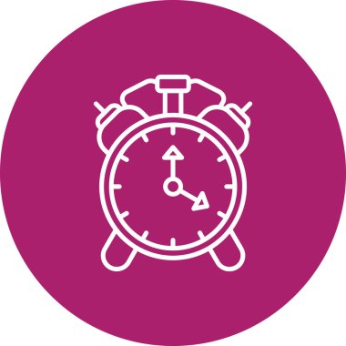 vektör çizim çalar saat