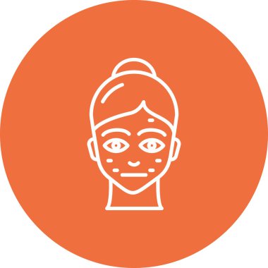 Moda tasarımında vektör illüstrasyon simgesi