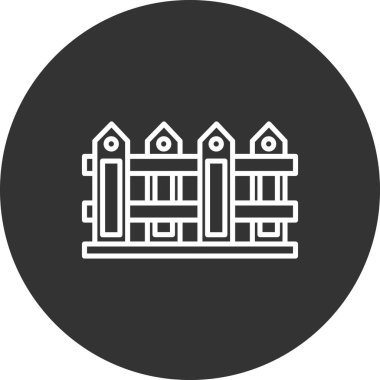 Bir bina simgesinin vektör illüstrasyonu