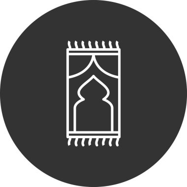 ramadan ikon vektör illüstrasyonu