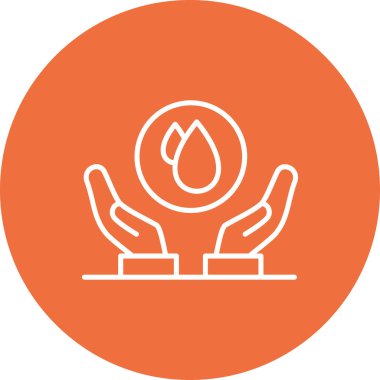 Bitki simgesinin vektör illüstrasyonu