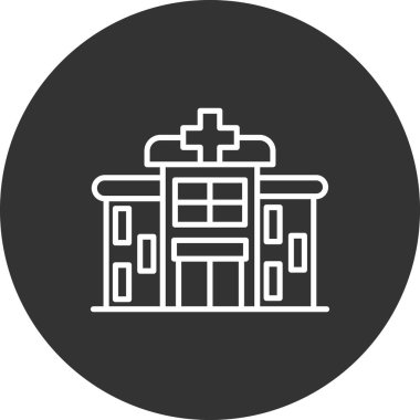 Bina. Web simgesi basit tasarım