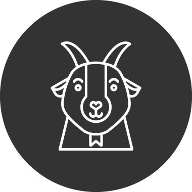 hayvan simgesi vektör illüstrasyonu