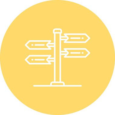 yol simge vektör çizim