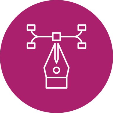 bir dron vektör çizim