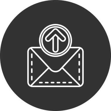 e- posta simgesi vektör illüstrasyonu