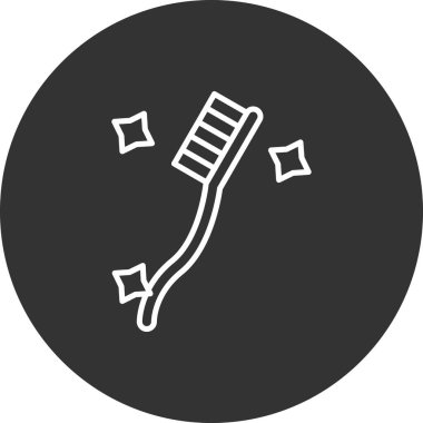 Güzellik ve moda simgesinin vektör çizimi