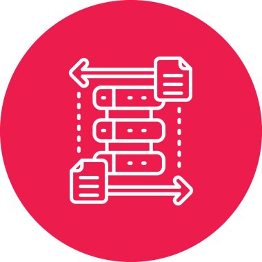 seo modern simgesinin vektör illüstrasyonu