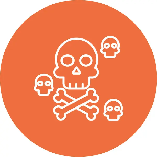 Toksik ikon vektör illüstrasyon tasarımı