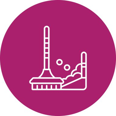 Yapı simgesinin vektör illüstrasyonu