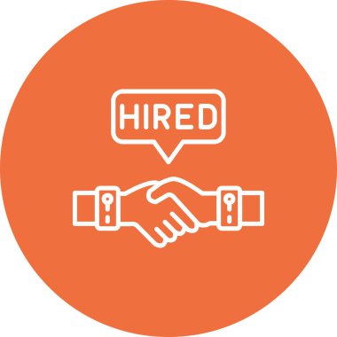 Görev simgesinin vektör illüstrasyonu