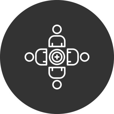 Modern eğitim ikonunun vektör illüstrasyonu