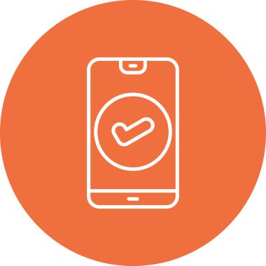 vektör cep telefon simgesi