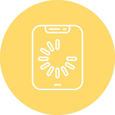 vektör telefon simgesi çizimi