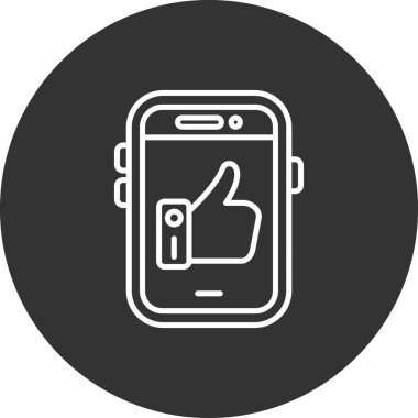 seo modern simgesinin vektör illüstrasyonu