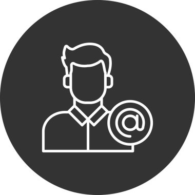 e- posta simgesi vektör illüstrasyonu