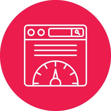 seo modern simgesinin vektör illüstrasyonu