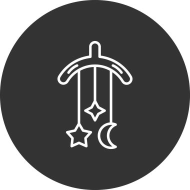 Modern simgenin vektör illüstrasyonu