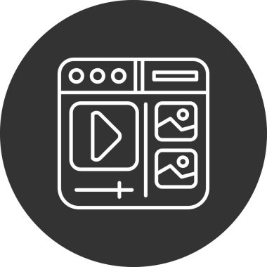 Modern b 'nin vektör illüstrasyonu eksik simgesi