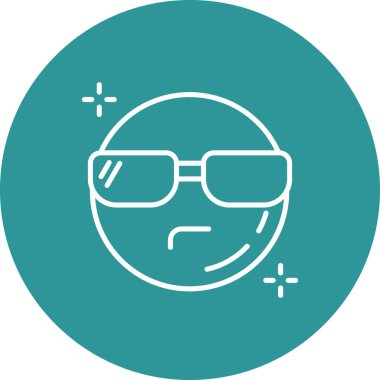 Modern simgenin vektör illüstrasyonu