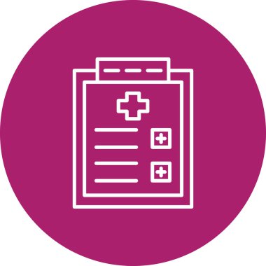 vektör tıbbi simgesi illüstrasyonu