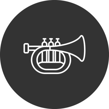 trompet vektör çizim