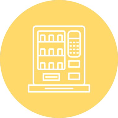 Modern yapı simgesinin vektör illüstrasyonu