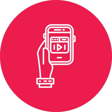 vektör akıllı telefon simgesi