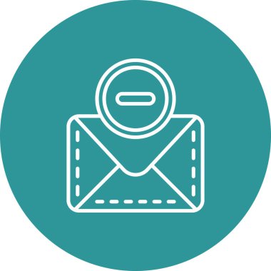 Kolayca düzenleyebilen ya da düzenleyebilen posta vektör simgesi