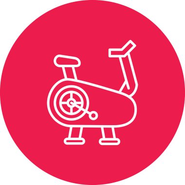 bisiklet ikonu vektör illüstrasyonu