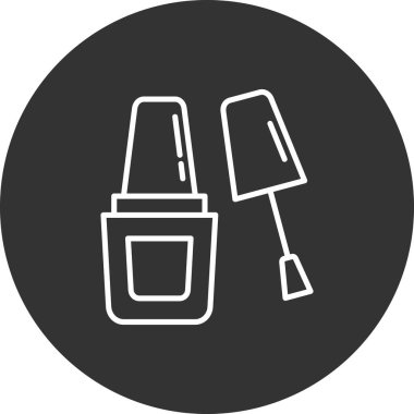 boya fırçası ve boya simgesi