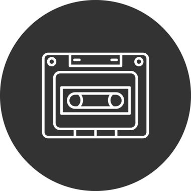 Modern b 'nin vektör illüstrasyonu simge müziğinden yoksun