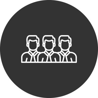 grup insanları insanlar ikon vektör illüstrasyon tasarımı