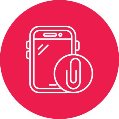 vektör telefon simgesi çizimi