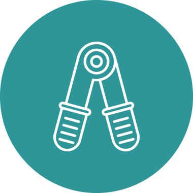 Bir ip simgesinin vektör illüstrasyonu