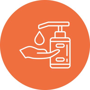 Temizleme simgesinin vektör illüstrasyonu