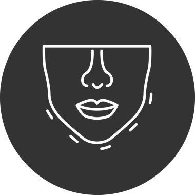 Kadın simgesinin vektör illüstrasyonu