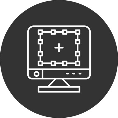 Seo simgesinin vektör illüstrasyonu